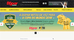 Desktop Screenshot of ekipar.com.br