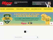 Tablet Screenshot of ekipar.com.br